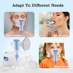 Portable Compression Nebulizer JLN-2300AS for Family Use, Adjustable Nebulization, Low Noise for Adults Children