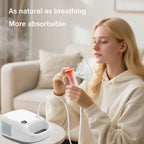 Portable Compressor Nebulizer AN-832 with 3.5μm Micron-level Atomization, Low Noise & Efficient Heat Dissipation, Home Respiratory Treatment for Cough, Asthma & Rhinitis