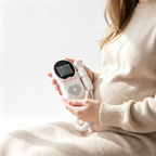 Home Fetal Doppler T502, 3.0MHz Sensitive Probe, DSP Noise Reduction, TFT Color Display, Safe for Prenatal Baby Heart Rate Monitoring at Home