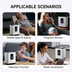 Oxygen Concentrator DF-20 With 1-9L Adjustable, Quiet Oxygen Concentrator with Remote Control, 93%± High Purity Oxygen Machine for Family Health Care - O2Pura