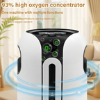 Oxygen Concentrator Machine for Home Use YM-88D6, 1-7L New Upgrade Suitable for All Kinds Of People. - O2Pura