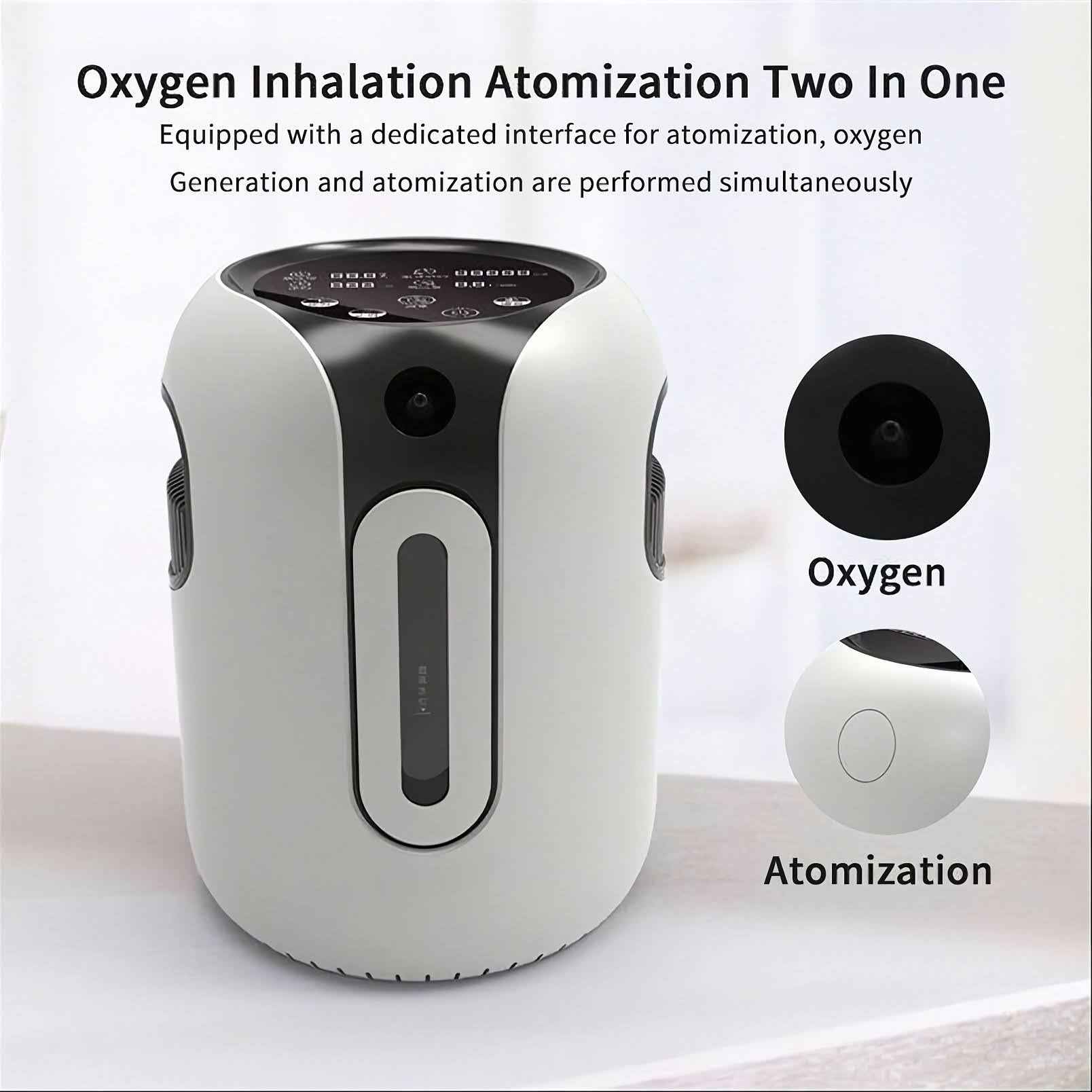 Oxygen Concentrator Machine for Home Use YM-88D6, 1-7L New Upgrade Suitable for All Kinds Of People. - O2Pura