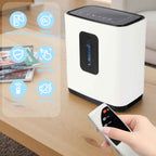 Oxygen Concentrator DF-20 With 1-9L Adjustable, Quiet Oxygen Concentrator with Remote Control, 93%± High Purity Oxygen Machine for Family Health Care - O2Pura